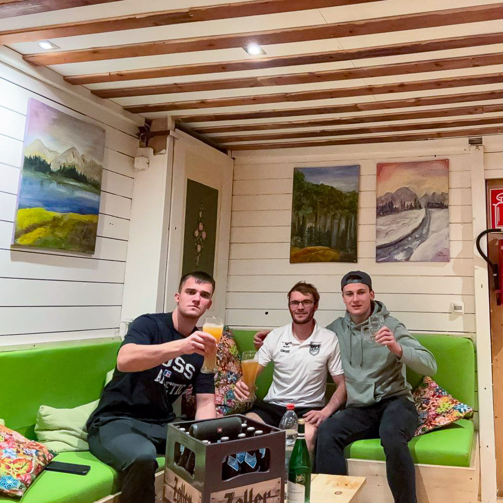 Gemeinschaftsraum in Jodoks Hütte 2