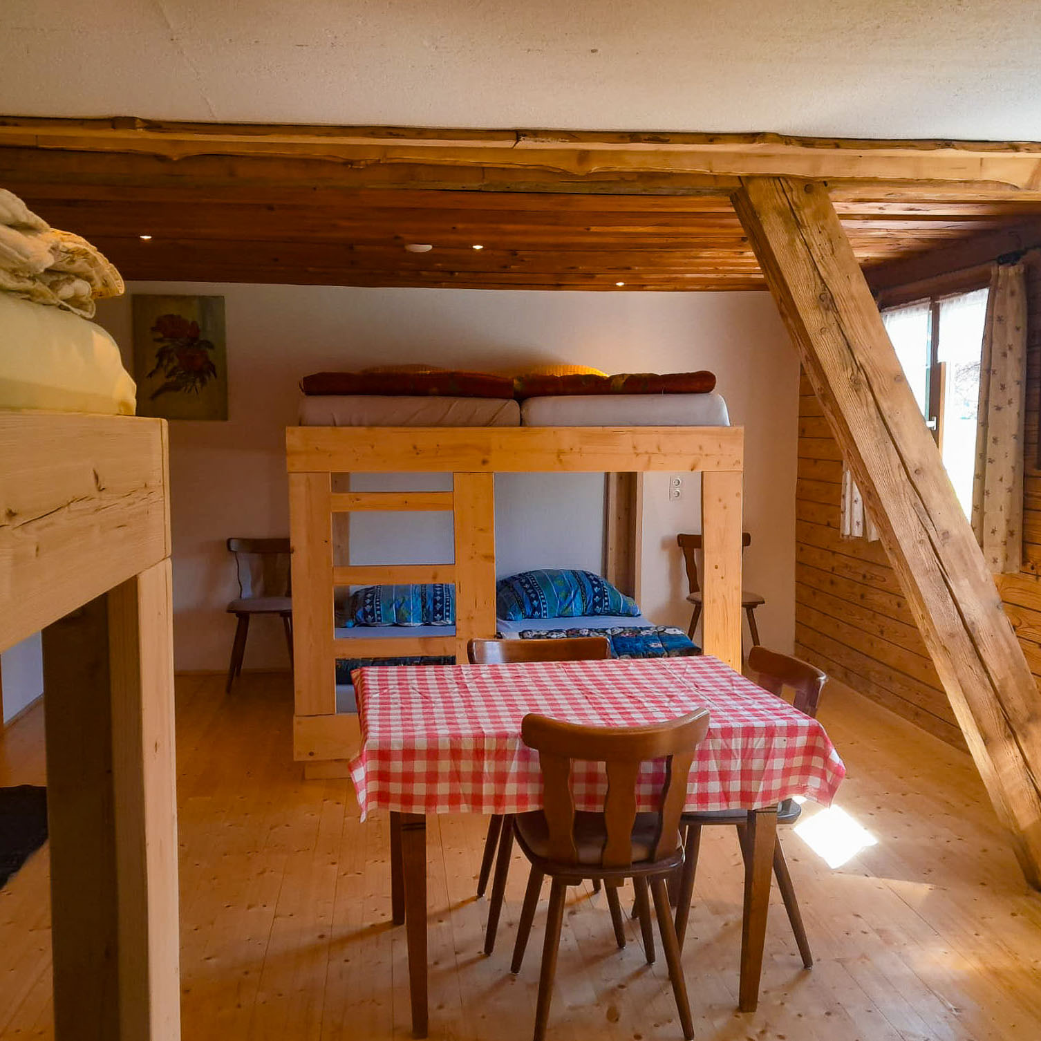 Schlafraum mit Betten